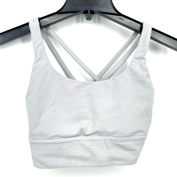 lululemon athletica Other - women's lululemon criss cross sports bra perwinkle blue/ gray
